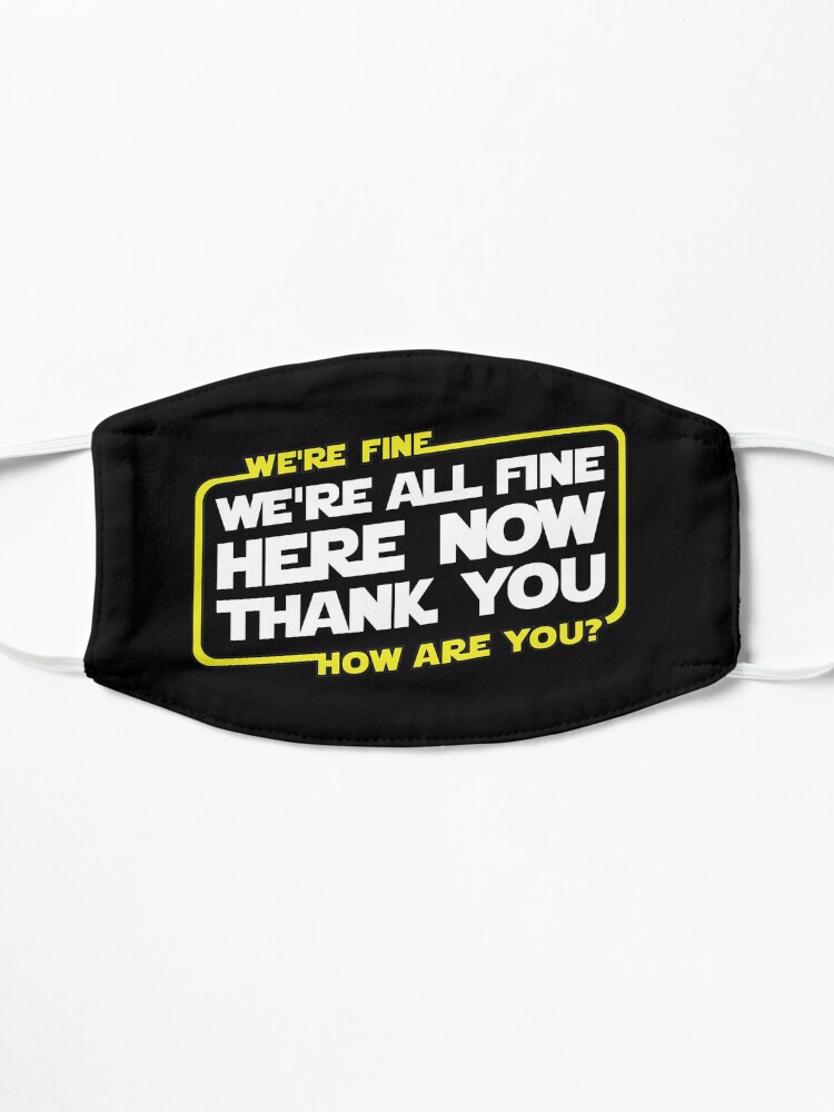 Alternate view of How Are You? Mask
