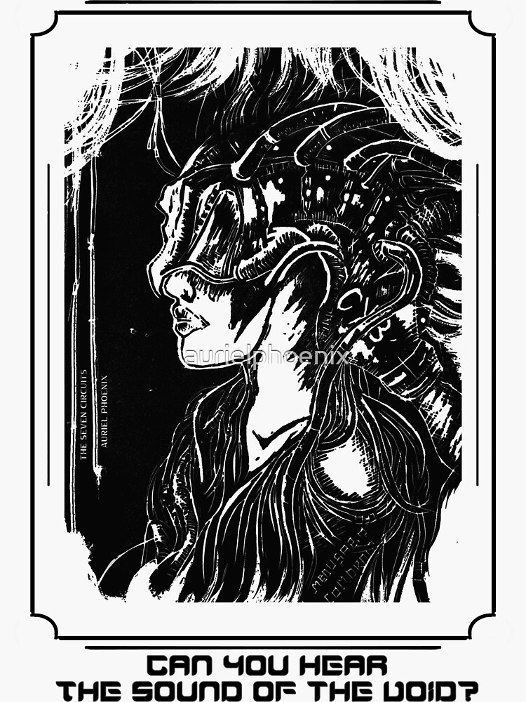 "Can you hear the sound of the void?" Science Fiction Artwork by aurielphoenix