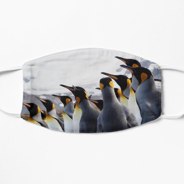 Pride Of Penguins Flat Mask