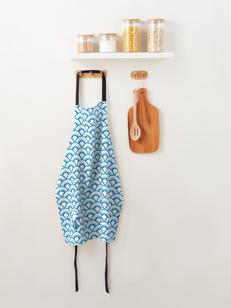 Alternate view of Your Vibe Makes Waves 001 Apron