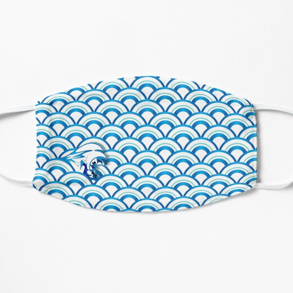 Your Vibe Makes Waves 001 Flat Mask