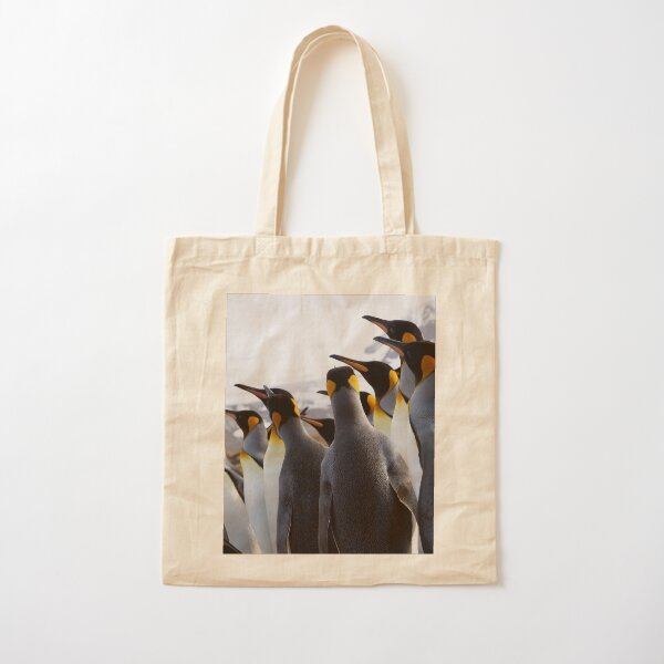 Pride Of Penguins Cotton Tote Bag
