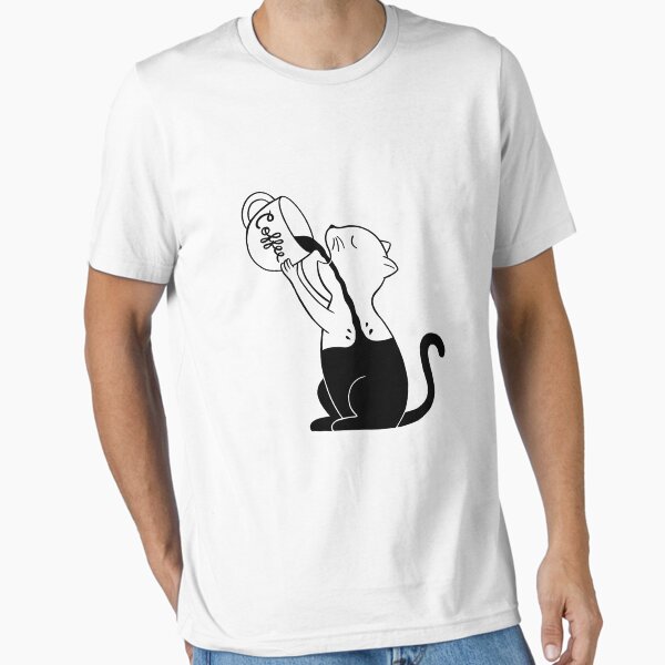 Item preview, Cat full of coffee designed and sold by coffeeman.