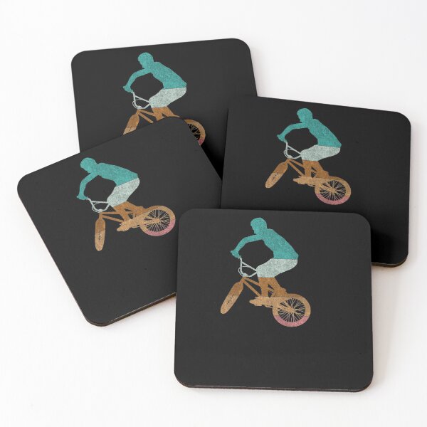 Item preview, BMX Biking Ride Vintage - BMX Cyclist Bicyclist Biker   designed and sold by Apoldi Shop.