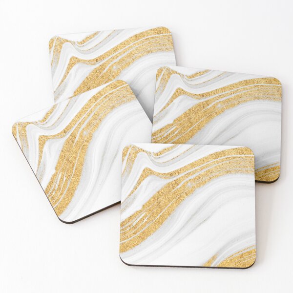 Item preview, Golden Silver dust Paint Smudge Pattern designed and sold by Memituss.