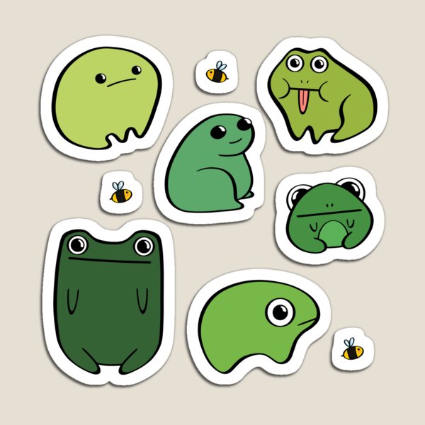 Froggy Magnets for Sale | Redbubble