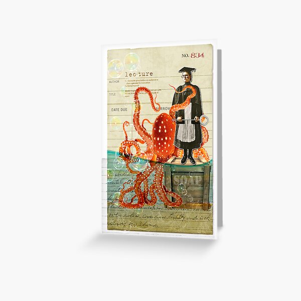 Lecture Greeting Card