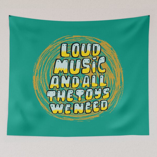 Item preview, Loud music and all the toys we need designed and sold by louiegraph.