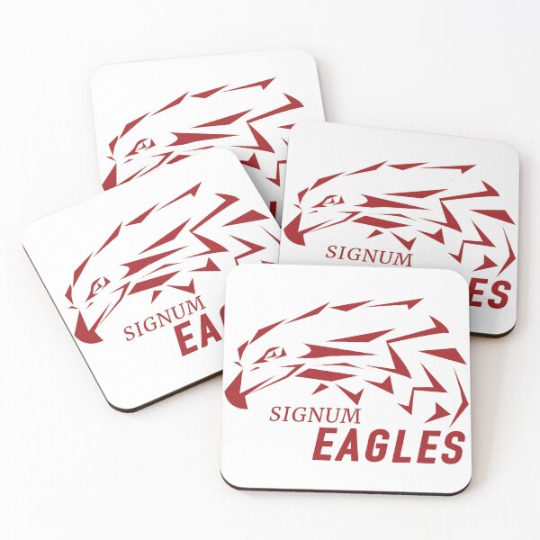 Signum Eagles Sport Coasters (Set of 4)