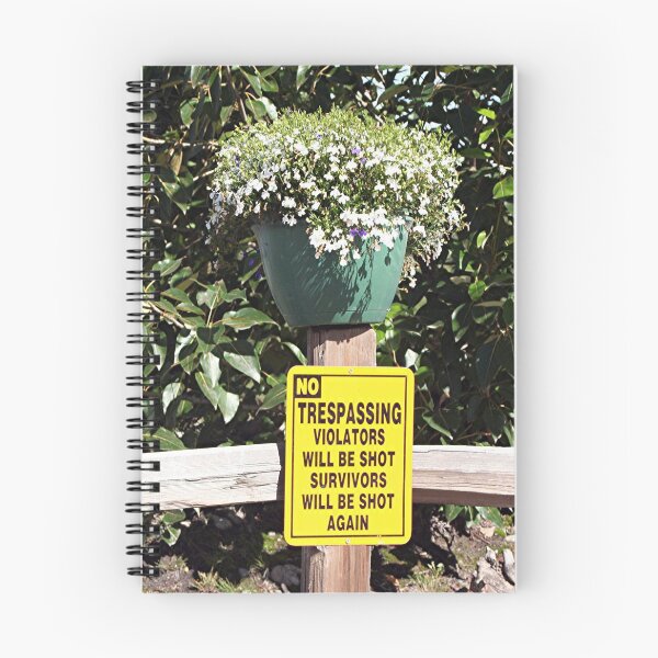 Item preview, No trespassing sign, Talkeetna, Alaska designed and sold by FranWest.