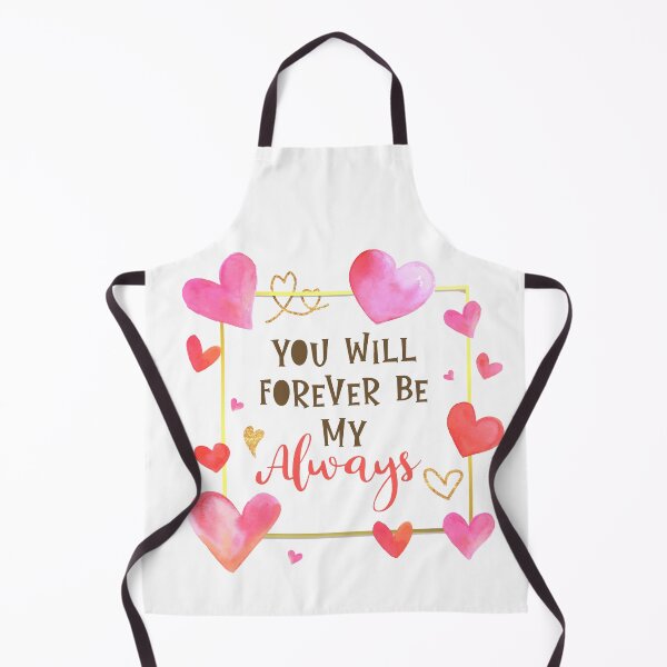 Item preview, You Will Forever Be My Always, Valentine's Day Gift designed and sold by Vintage-Artwork.