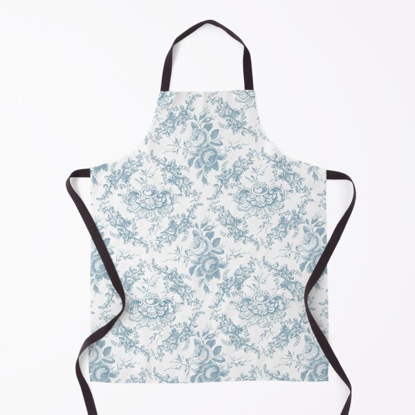 Item preview, Blue Rose Toile designed and sold by Grafixmom.