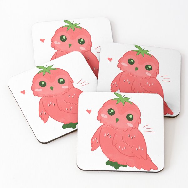 Item preview, Strawberry Owl designed and sold by Kyla Nita.