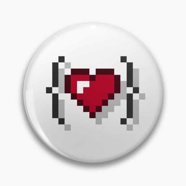 Item preview, Pixel Heart in Brackets designed and sold by pixelbrian.