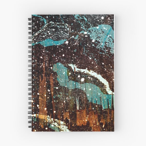 Item preview, Snowing On the City Near the Mountain  designed and sold by heatherfriedman.
