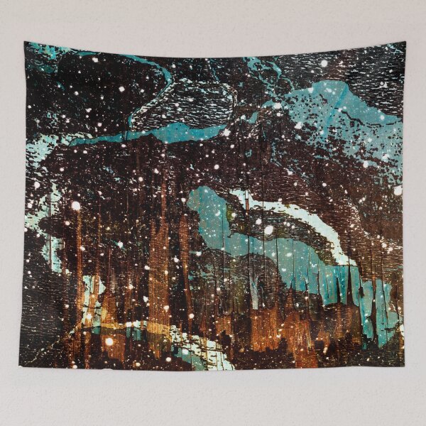 Item preview, Snowing On the City Near the Mountain  designed and sold by heatherfriedman.