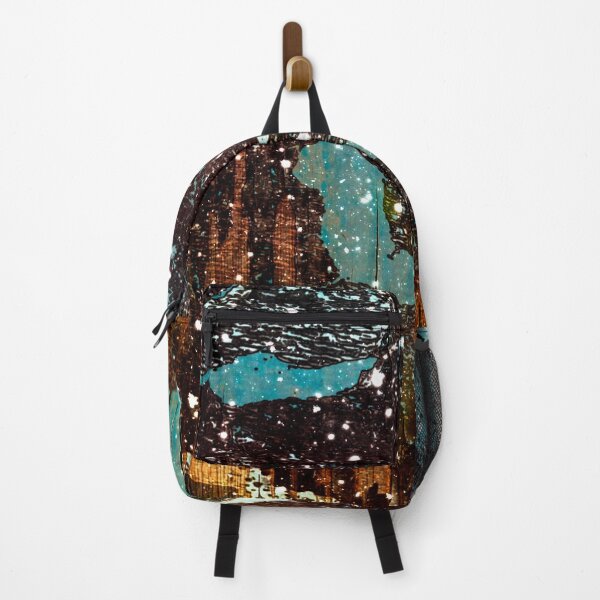 Item preview, Snowing On the City Near the Mountain  designed and sold by heatherfriedman.
