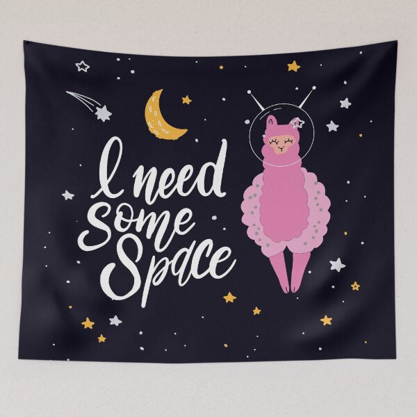 Item preview, I need some space llama lovers designed and sold by Crazy Trendy Designs.