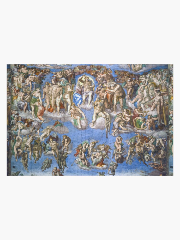 The Last Judgment Michelangelo Jigsaw Puzzle for Sale by George Arakelov