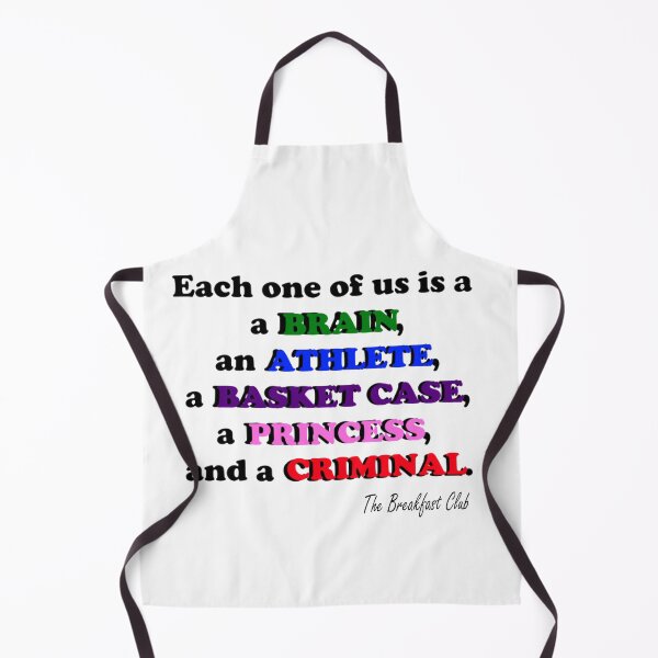 Item preview, Breakfast Club quote designed and sold by PandaLoyal.