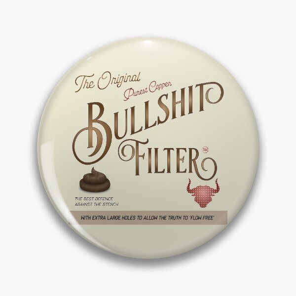 Item preview, Bullshit filter designed and sold by bluehair.