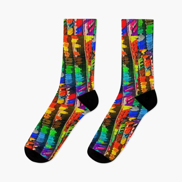 Item preview, green-blue Colors of the rainbow by Iritof designed and sold by iritof.