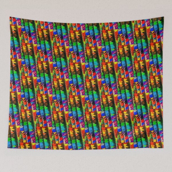 Item preview, green-blue Colors of the rainbow by Iritof designed and sold by iritof.