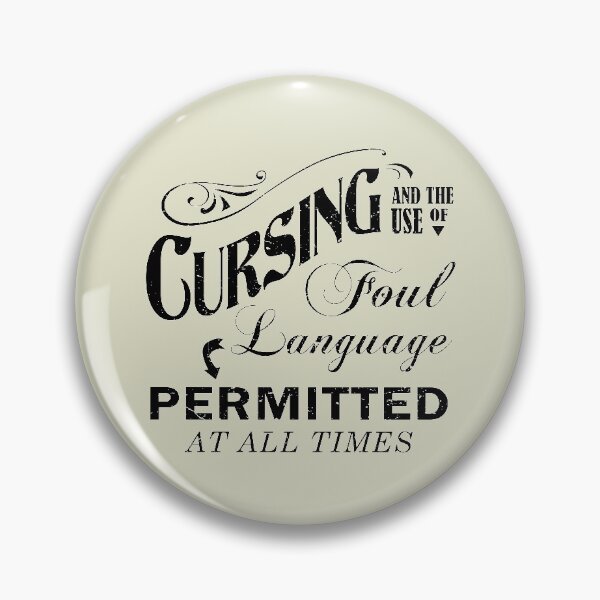 Item preview, Cursing and the use of Foul Language designed and sold by bluehair.
