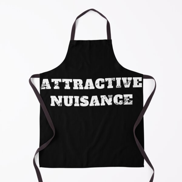 Item preview, Attractive nuisance lawyer pun Retro Vintage designed and sold by Jeangel97.