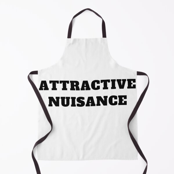 Item preview, Attractive nuisance lawyer pun designed and sold by Jeangel97.