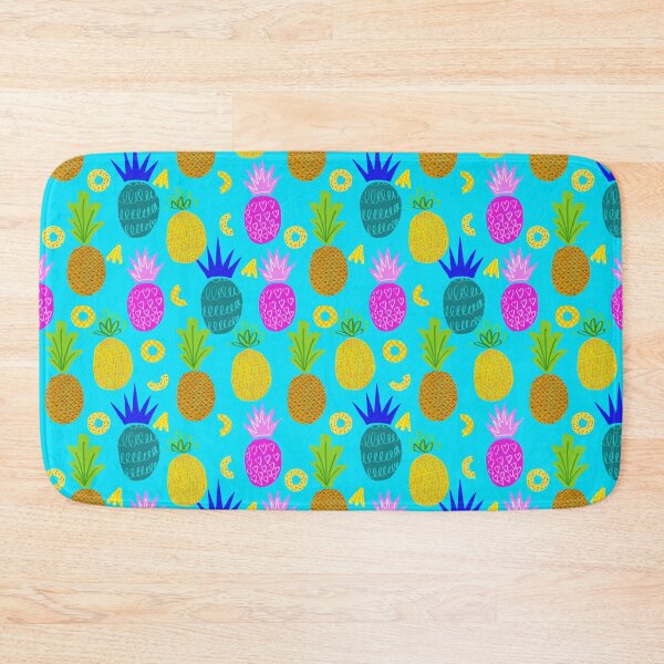 Item preview, Pineapple pattern fruit pattern designed and sold by KeytonDesign.