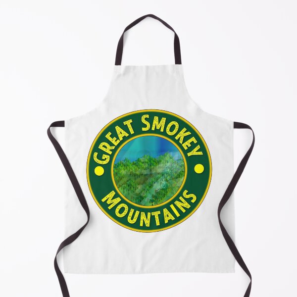 Item preview, Great Smokey Mountains Emblem by AnotherArtSara!  Part of a series of national park themed emblems designed and sold by AnotherArtSara.