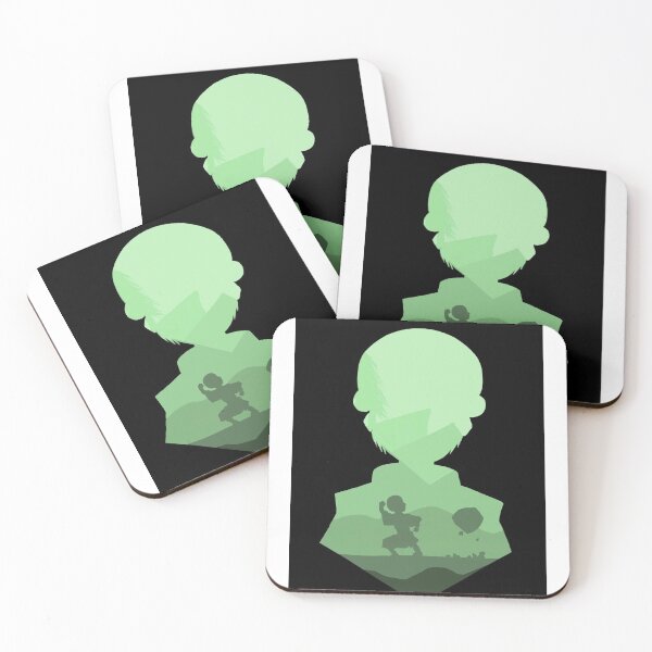Item preview, Toph avatar silhouette art print designed and sold by Olivia Patty.