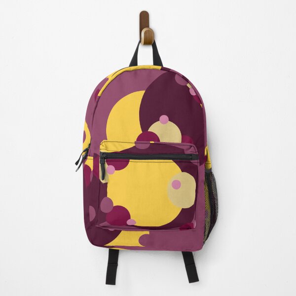 Item preview, Purple & Yellow Circles, Layered Circles Pattern by Courtney Hatcher designed and sold by cghatcherart.