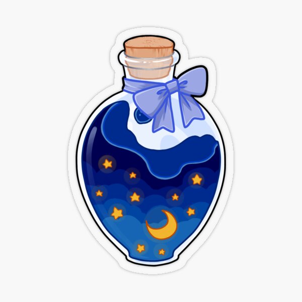 Midnight Potion Transparent Sticker