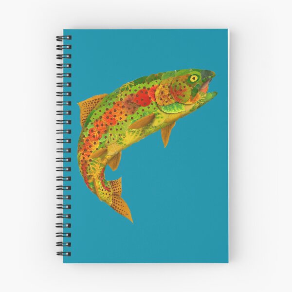 Item preview, Aspen Leaf Rainbow Trout 5 designed and sold by GobaFineArts.