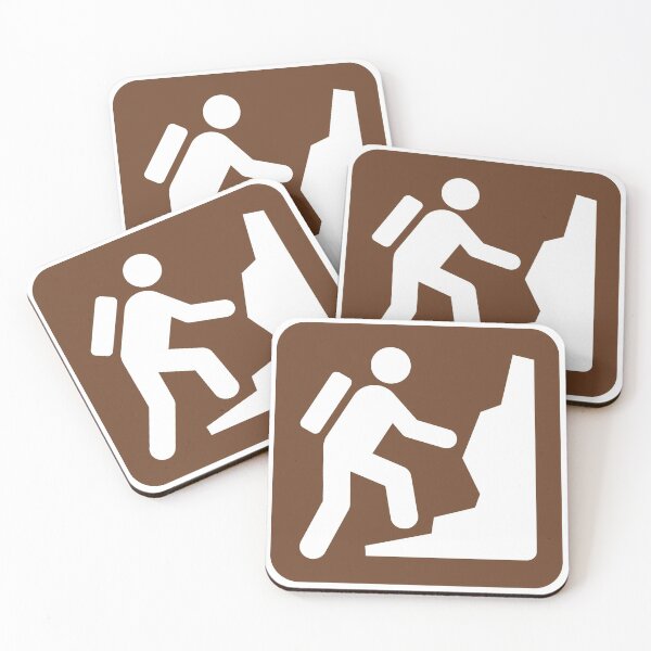 Item preview, climbing road sign designed and sold by foto-rik.