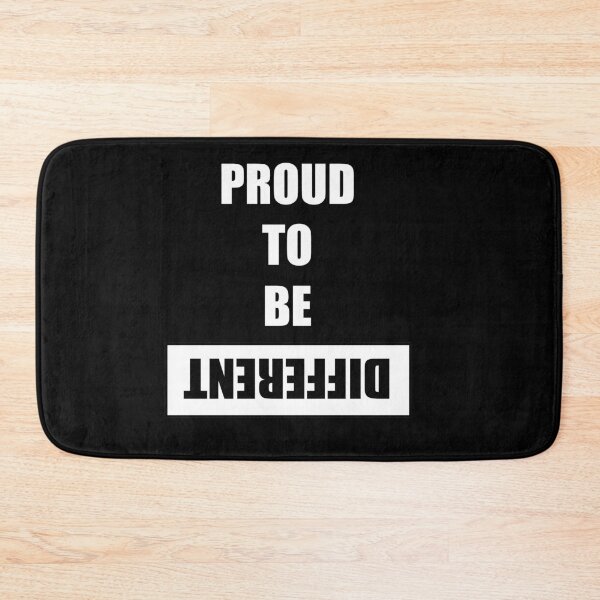Item preview, Proud to be DIFFERENT - black bold designed and sold by oxoxoxo.