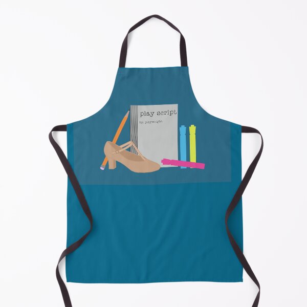 Item preview, theatre rehearsal essentials dark blue background designed and sold by Ella's Doodles And Designs.