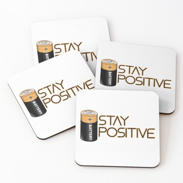 Item preview, Be positive, stay positive, good attitude and charged designed and sold by Finde.