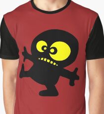 man cartoon fun funny swag boy Graphic T-Shirt
