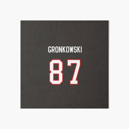 Rob Gronkowski Jersey Poster for Sale by Tate Breeland