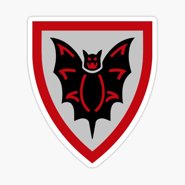 Fright Knights Shield Emblem Sticker