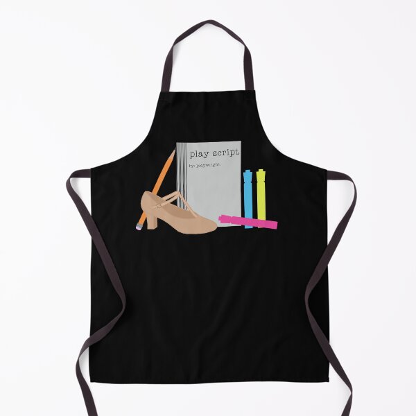 Item preview, theatre rehearsal essentials black background designed and sold by Ella's Doodles And Designs.