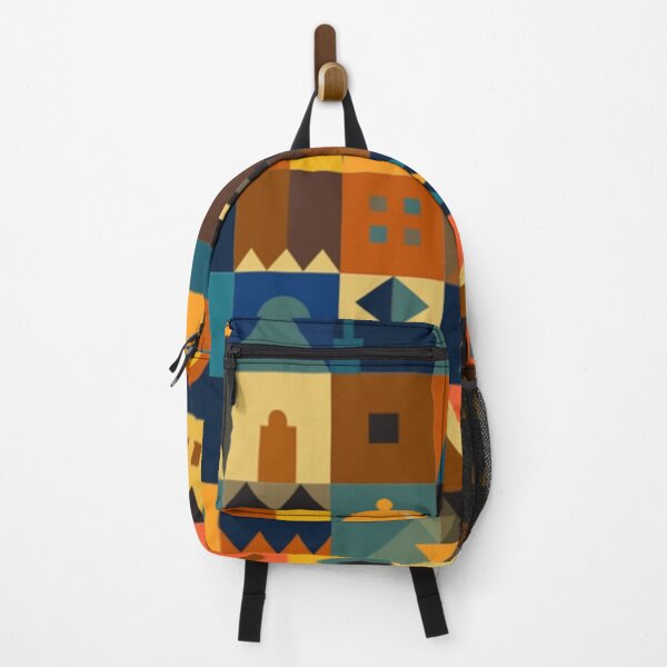 Item preview, Retro Houses Geometric Pattern Designs designed and sold by Memituss.