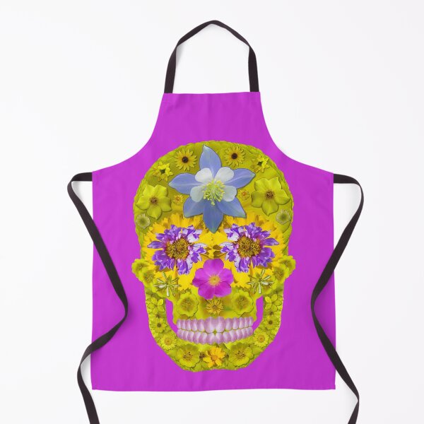 Item preview, Flower Skull 3 designed and sold by GobaFineArts.