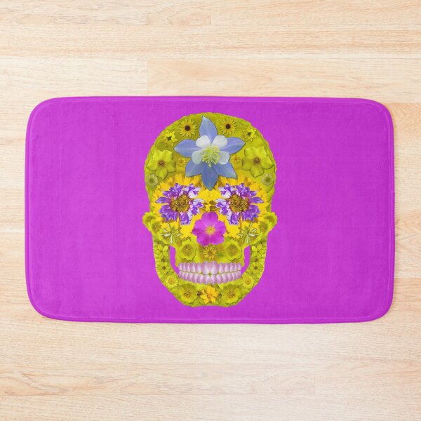Item preview, Flower Skull 3 designed and sold by GobaFineArts.