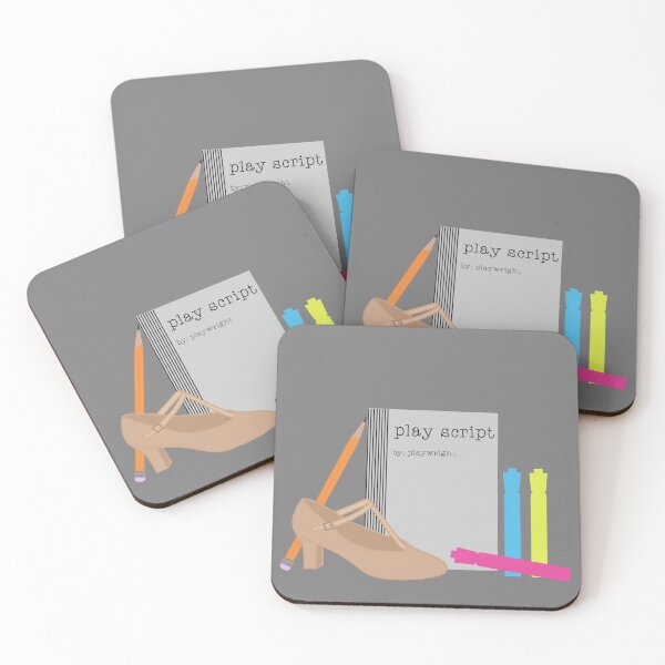 Item preview, rehearsal essentials grey background designed and sold by Ella's  Doodles And Designs.