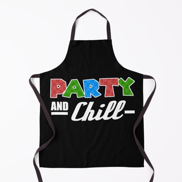 Item preview, Party and Chill White designed and sold by Spoof-Tastic.