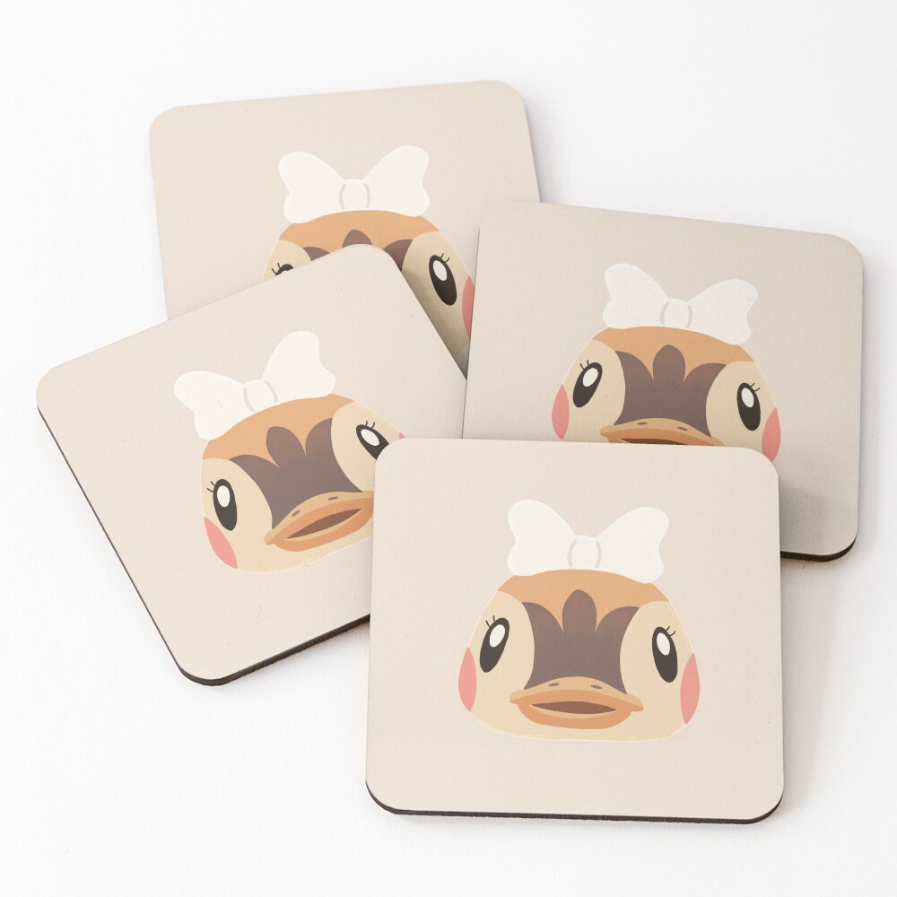 Item preview, Coasters (Set of 4) designed and sold by quackidees.